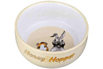 Trixie Keramik skål 250ml. - Honey Hopper. cream by Trixie