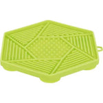 Trixie Lick'n'Snack slikkemåtte med sugekopper silicone - Grøn by Trixie