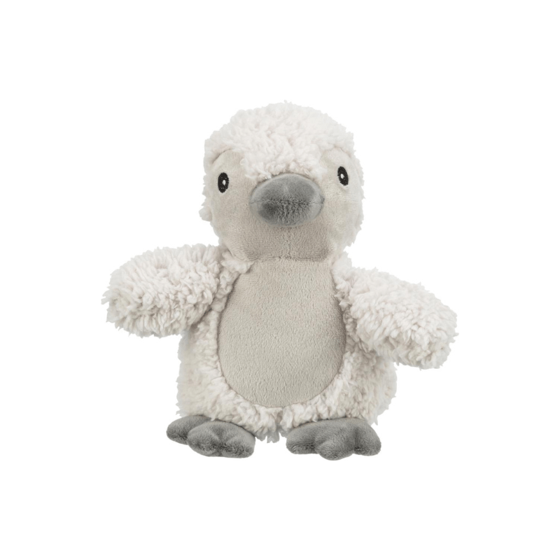 Trixie Penguin – Bæredygtig Hundebamse i Genbrugsplys - udgår - FjeldgaardShop.dk Hundebamser Trixie