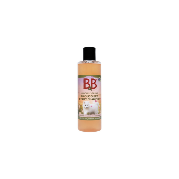 B&B Økologisk Puppy Shampoo (EU) - FjeldgaardShop.dk Hvalpeshampoo B&B