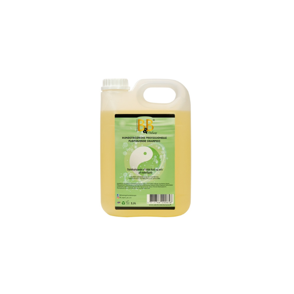 B&B Hundefrisørens professionelle fugtgivende shampoo (EU) - FjeldgaardShop.dk Hundeshampoo & balsam B&B