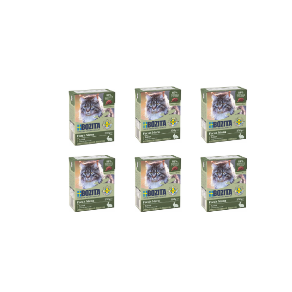 Bozita Cat - Kanin i Gelé (EU) - FjeldgaardShop.dk Vådfoder til katte Bozita