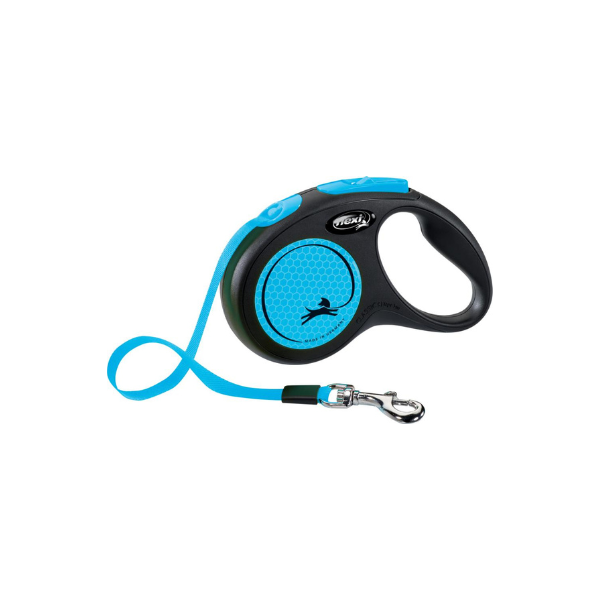 Flexi New Neon Bånd line 5 m.(EU) - FjeldgaardShop.dk Flexi line/rulle line Flexi