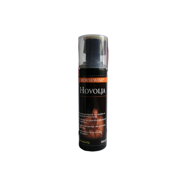 Hovpleje - Horsewise hovolie 250 ml.(EU) Udgår - FjeldgaardShop.dk Hovpleje Horsewise