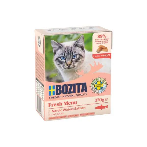 Bozita Kat med laks i sauce 370 gr. by Bozita