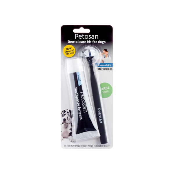 Petosan Kit Nordic – Tandplejesæt til hunde i alle størrelser (EU) - FjeldgaardShop.dk Hunde tandbørste & Tandpasta Petosan