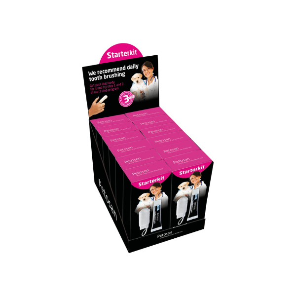 Petosan Starterkit (EU) - FjeldgaardShop.dk Hunde tandbørste & Tandpasta Petosan