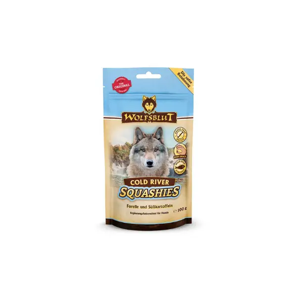 WOLFSBLUT Squashies Cold River med ørred & laks 100 gr. by WOLFSBLUT