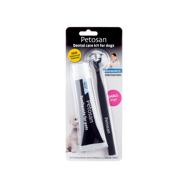 Petosan Kit Nordic – Tandplejesæt til hunde i alle størrelser (EU) - FjeldgaardShop.dk Hunde tandbørste & Tandpasta Petosan