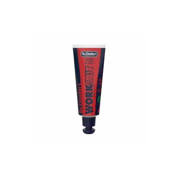 Dr.Clauder´s Workout Hundesnack Oksekød – 100g Tube by Dr. Clauder's