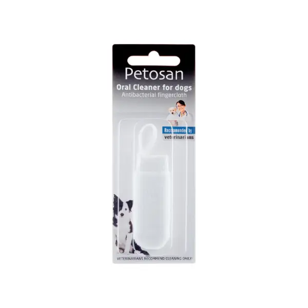 Petosan Oral Cleaner – Finger tandbørste i mikrofiber by Petosan