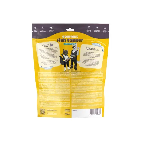 Island of Pets – Gourmet Fish Topper til hund og kat by Island of Pets