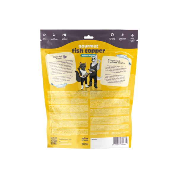 Island of Pets – Gourmet Fish Topper til hund og kat - FjeldgaardShop.dk Tilskudsfoder Island of Pets