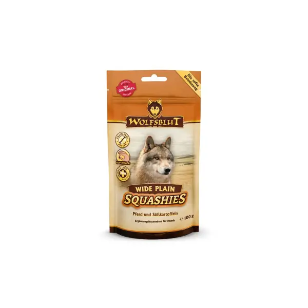 Wolfsblut Squashies Wide Plain Hest 100 gr. by WOLFSBLUT