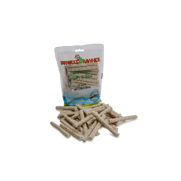 FarmFood Munchies Heart & Rice 35 stk. - FjeldgaardShop.dk