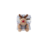 Hundetilbehør - Scruffs Santa Paws Gavesæt med Hundetæppe & Rensdyrbamse - FjeldgaardShop.dk Hundebamser Scruffs