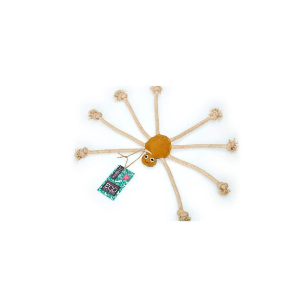 Hundelegetøj - Green & Wild's Lily Longlegs - FjeldgaardShop.dk Bæredygtigt hundelegetøj Green & Wilds