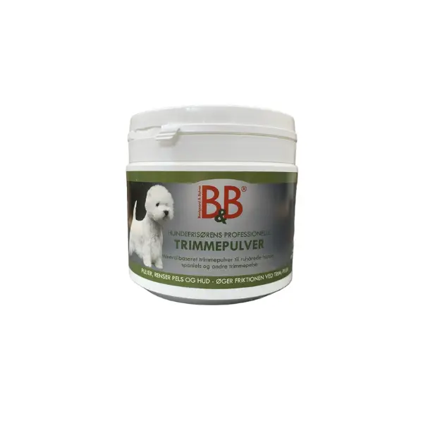 B&B Hundefrisørens professionelle Trimmepulver (EU) by B&B