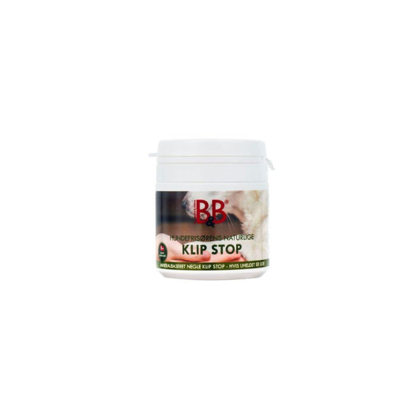 B&B Mineralbaseret Negle Klip Stop 20 gr. by B&B
