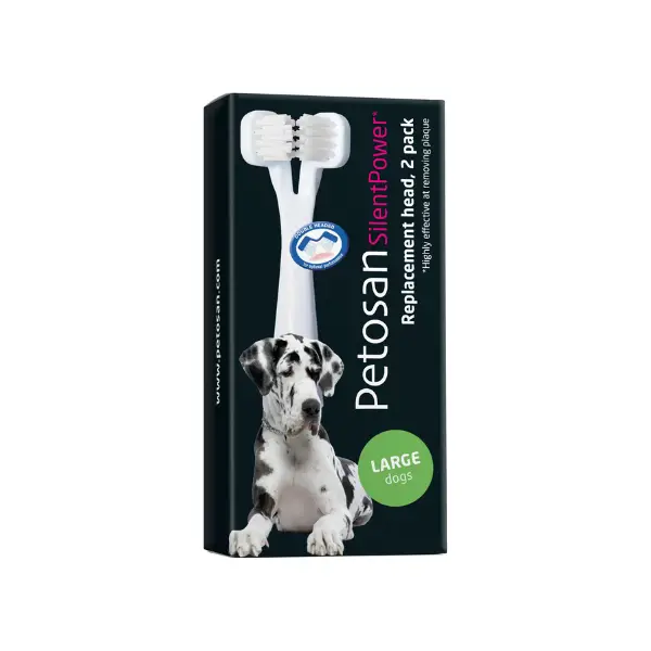 Tandpleje - 2xPetosan Børstehoved by Petosan
