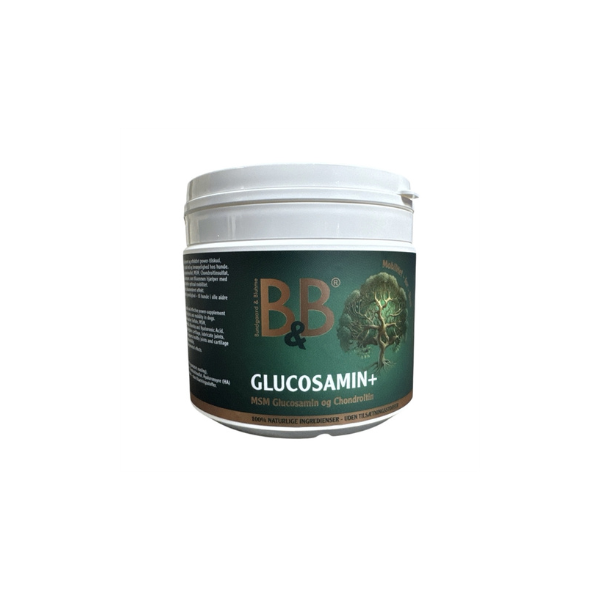 Fodertilskud - B&B Glucosamin + 250 gr. - FjeldgaardShop.dk Tilskudsfoder B&B