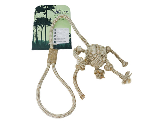 Whesco Eco jute rope with crazy ball