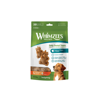 Whimzees tyggeben - Pindsvin (EU) - FjeldgaardShop.dk Dental Sticks WHIMZEES