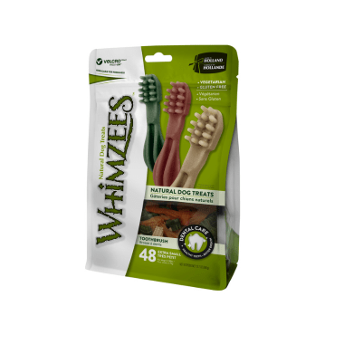 WHIMZEES Tyggeben - Tandbørste - Kornfri - FjeldgaardShop.dk Dental Sticks WHIMZEES