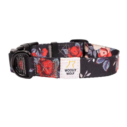 Woolly Wolf Collar WILD ROSE