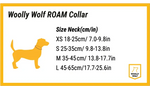 Woolly Wolf Roam Hundehalsbånd - udgår by Woolly Wolf