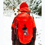 Woolly Wolf snacktaske i Polar Night Udgår by Woolly Wolf